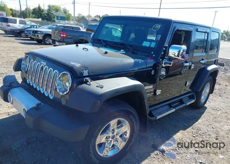 2010 Jeep Wrangler Unlimited Sport z USA, uszkodzony, nr VIN 1J4BA3H15AL150894